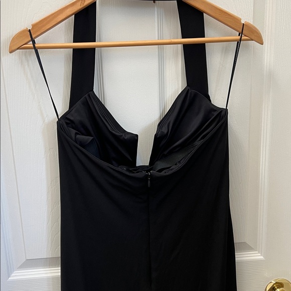 Dynamite Halter Bodycon Midi Bare Dress - Picture 4 of 6
